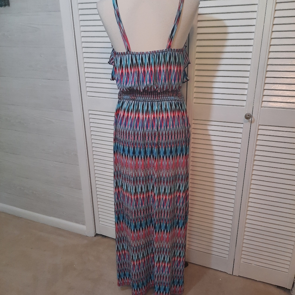 Cato ruffle maxi dress small - Picture 3 of 6